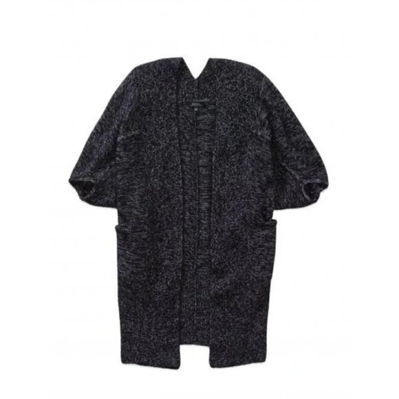 Babaton Aritzia Javier Cardigan Sweater Cocoon Open Front Mohair Wool Black XXS - Picture 5 of 14